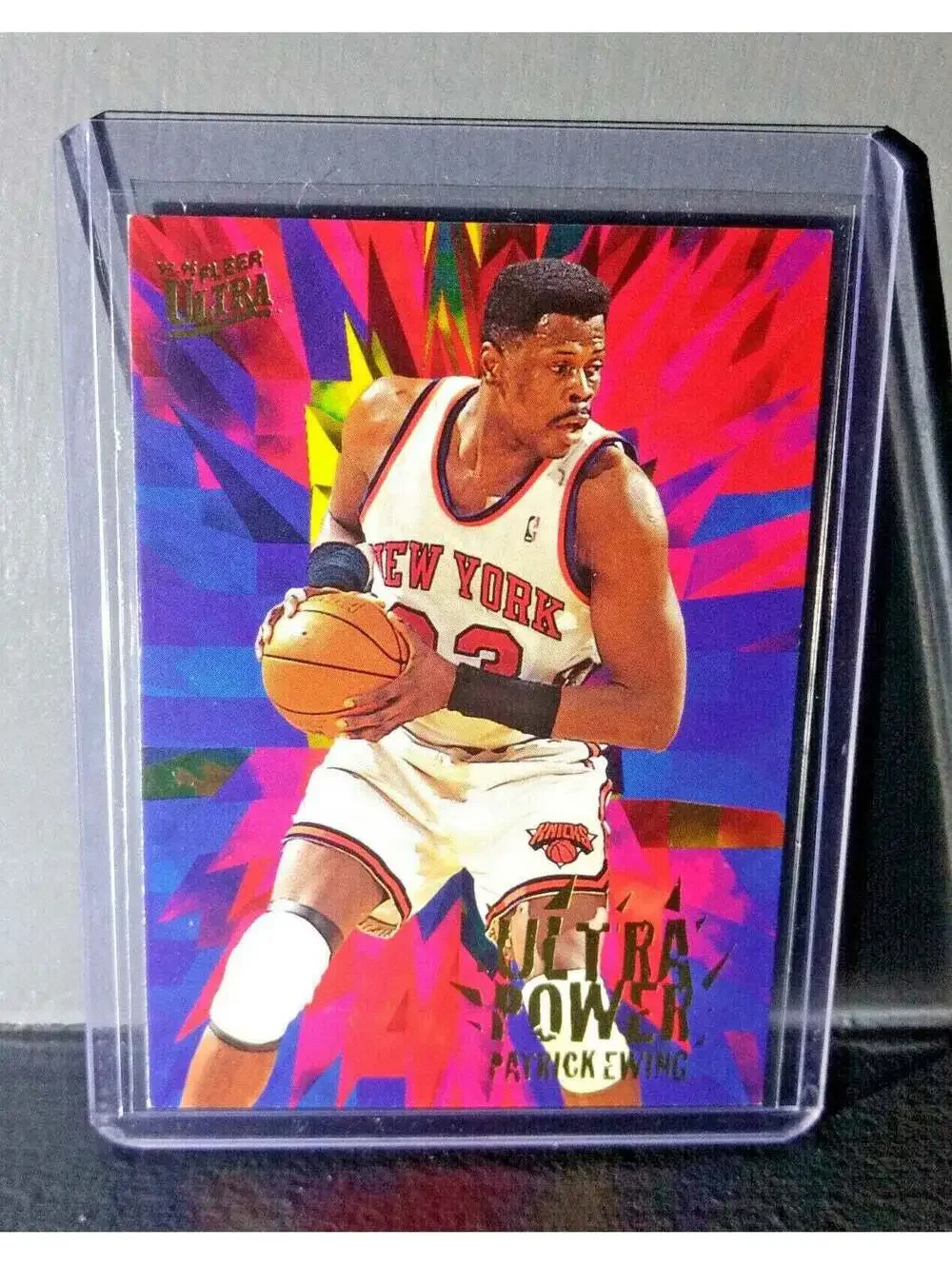 1995-96 Patrick Ewing Fleer Ultra #2 Ultra Power Basketball Card